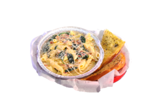 Bacon Spinach Alfredo from Rino D's Pizza and Wings image
